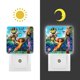thumbnail image 3 of Los Croods Luz nocturna LED con sensor de anochecer a amanecer para dormitorio, baño, pasillo, escaleras - Lámpara LED nocturna de enchufe, 0.5W - 1 pieza, 3 of 6