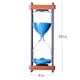 thumbnail image 3 of Reloj de arena AKAKA MUNING 25 cm 60 min Azul de madera, 3 of 3
