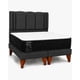 thumbnail image 3 of Cama King Size Milano + Respaldo King Size Milano + Colchon Mery Desing Gris Oscuro, 3 of 8
