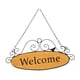 thumbnail image 3 of Letrero De Bienvenida Para Decoración De Puerta, Colgador De Puerta Delantera Para Ventana Interior, Marco Negro, 3 of 5