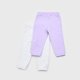 thumbnail image 2 of Pantalón De Buzo Bebé Niña Bipack Gris Melange Corona, 2 of 5