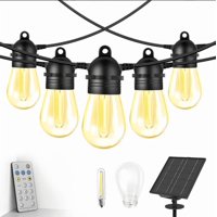 Lighthing - Guirnalda Solar 10 Metros Con Ampolletas Y Control Remoto