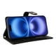 thumbnail image 5 of FOXDOCK Funda tipo Cartera para iPhone 16 Plus – Cubierta de Cuero PU con Múltiples Ranuras, Bolsillo para Efectivo y Correa de Muñeca, 5 of 6