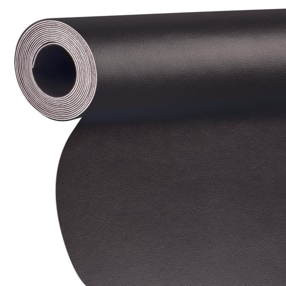 Parche de cuero BONAIER 43x200 cm Marrón oscuro autoadhesivo
