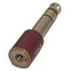 thumbnail image 2 of Adaptador Mini Jack 3.5mm A Plug 1/4 Stereo Kabel KM-17G, 2 of 2