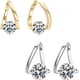 thumbnail image 1 of Pendientes de germanio linfático Halolux de Flysmus (2 pares: oro y plata), 1 of 6