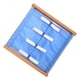thumbnail image 1 of Ni?os hebilla de aprendizaje botón a presión ropa rack azul gancho y lazo, 1 of 5