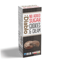 Galletas Chocolate Centro Crema Sin Azúcar :Diablo 128 G