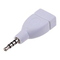 Magideal - Conector Aux De 3,5 Mm A Adaptador Convertidor Usb 2.0, Puerto Aux Para Automóvil Compatible Con Reproducción De Música En