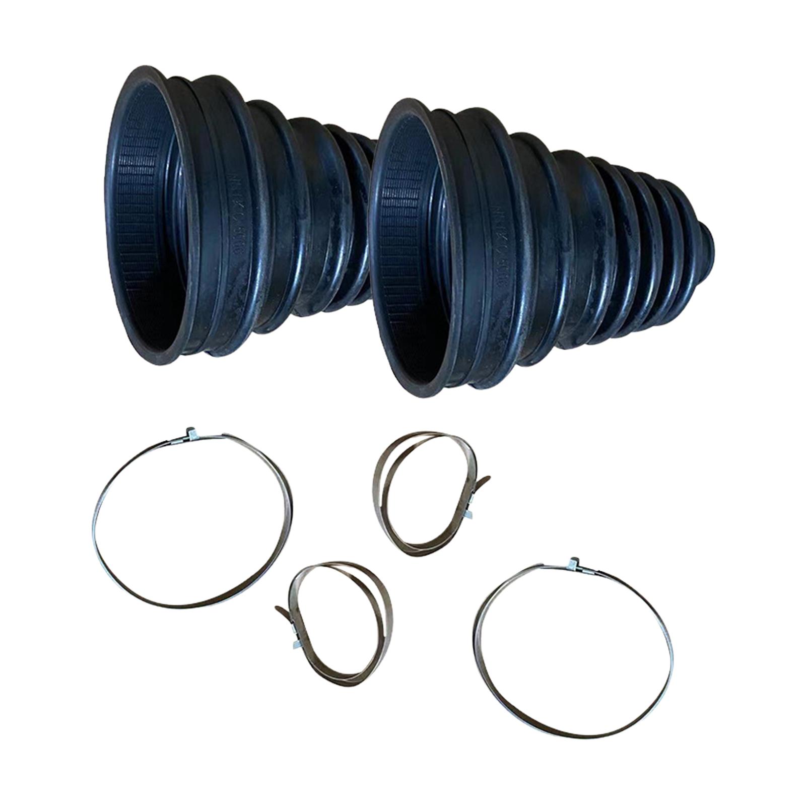 Magideal - De Funda De Junta Homocinética, Funda Telescópica, Resistencia Al Desgaste Superior, Cubierta De Repuesto De Junta Cv, Eje De Transmisión, Cubiert 2 Piezas