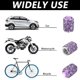 thumbnail image 5 of Tapones De Válvula De Vástago De Neumático, Tapas De Vidrio Para Neumáticos Brillantes Con Diamantes De Imitación Universales, A Prueba De Polvo, Para Automóvil, Suv, Motocicleta, Bicicleta, Camión, 5 of 6