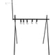 thumbnail image 1 of Estante plegable para colgar utensilios de cocina de camping con ganchos, soporte para linterna, soporte para herramientas de barbacoa al aire libre, organizador para guardar ropa, 1 of 6
