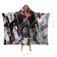 thumbnail image 2 of Vinícius Júnior Manta Capa con Capucha Anti-Bolitas, Manta de Lana Ártica Suave, Manta Portátil de Felpa Ligera y Lujosa, Poncho para Siesta en Casa y Oficina,100*130cm, 2 of 6