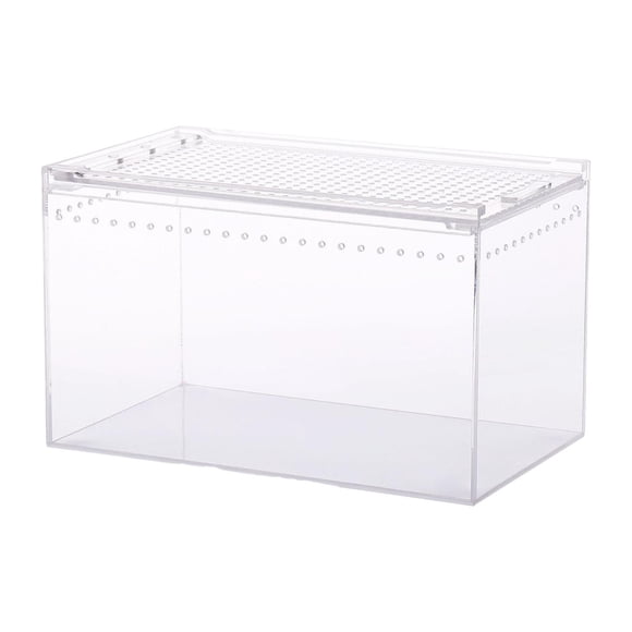 Terrario Para Reptiles, Caja De Cría Para Geckos, Cangrejos Ermitaños Y Camaleones.