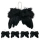 thumbnail image 2 of 5x Alas De ángel De Plumas De ángel Alas Colgantes De Plumas Elegantes Para Festival De Cumplea?os De Navidad Negro, 2 of 4