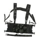 thumbnail image 2 of Chaleco De Caza Hombres Mujeres Correas Ajustables Para Juego Entrenamiento De Combate Disparos Negro CP, 2 of 5