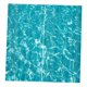 thumbnail image 5 of 2 Unidades / Paneles Decorativos Ondas Azules Impreso Digital Cortina Impermeable Drapeado, 5 of 5