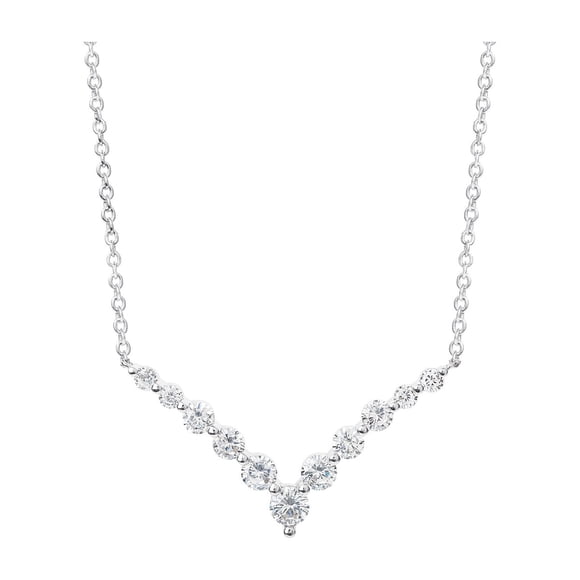 Collar Believe by Brilliance V Baaao Plata CZ