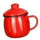 thumbnail image 2 of Taza Esmaltada Para Beber, Taza De Té, Taza De Jugo Para Oficina, Cocina, Picnic, Rojo, 2 of 5