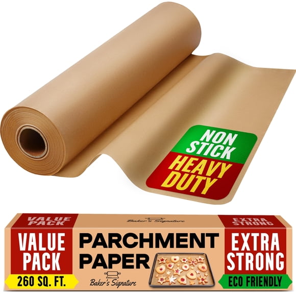Rollo de papel pergamino Baker's Signature de 15 pulgadas x 210 pies