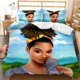 thumbnail image 1 of Beauty Against The Blue Sky Quilt Duvet Cover Set Pillow case Print3-Piece Bedding Set (1 Duvet Cover + 2 Pillow Shams), 1 of 3