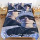 thumbnail image 1 of Stray Kids Bedding Set Duvet Cover Comfortable and Lightweight Cartoon Bedding 3 Piece Bed Set, 1 of 5