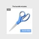 thumbnail image 1 of Multi-Purpose Stainless Steel Scissor for School, DIY Crafts, and Household - Small Size Cutting Tool, 1 of 5