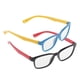thumbnail image 2 of Gafas De Lectura Con Montura De Silicona Suave Con Estilo Anti Azul Claro Para Ni?os De 2 Piezas, 2 of 5