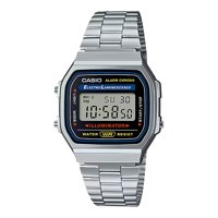 Casio - Reloj A-168Wa-1 Hombre Digital Metal