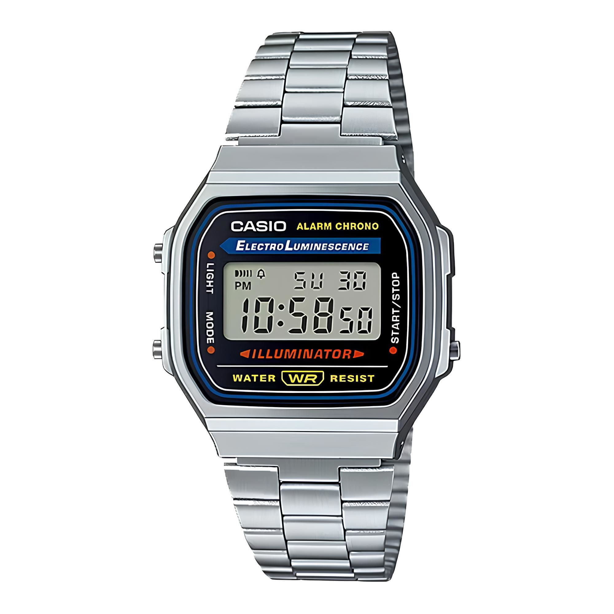 Casio - Reloj A-168wa-1 Hombre Digital Metal