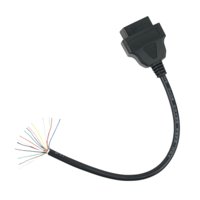 Ioensy - Cable Adaptador De 16 Pines A Obd2 De 12-24 V Con Conector De 16 Pines A Obd2