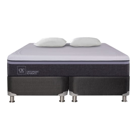 Cic - Box Spring Ortopedic Advance King Base Dividida