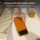 thumbnail image 2 of Funda alto para iPhone 17 Pro 6.3" de Cuero Marrón con Soporte, 2 of 9