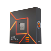 Procesador Amd Ryzen 5 7600X, 4.7Ghz, 6 Núcleos / 12 Hilos, Socket Am5, Sin Ventilador