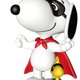thumbnail image 5 of Adorno Hallmark Keepsake 4x6x4 cm Snoopy Marvel, 5 of 8