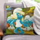 thumbnail image 1 of Funda de Almohada de Terciopelo Los Pitufos Desmarcar 60x60 cm, 1 of 6