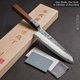 thumbnail image 2 of Cuchillo de Cocina KAWAHIRO VG10 18 cm Santoku con Mango Octogonal, 2 of 7