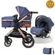 thumbnail image 1 of Coche Travel System Con Accesorios LuBabycas X1 Azul, 1 of 8
