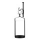 thumbnail image 1 of Lámpara de pared Zings & Thingz 57072375 Black Iron Hurricane, 1 of 7