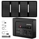 thumbnail image 1 of Central eléctrica portátil powkey de 200 W con panel solar de 146 Wh + 40 W, 1 of 6