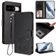 thumbnail image 2 of Funda Volteable tipo Billetera con Correa para Google Pixel 8, Negro, 2 of 6
