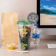 thumbnail image 2 of PLASTICPRO Recipientes de Almacenamiento de Alimentos de 48 Onzas con Tapa Giratoria Verde – Transparentes, Reutilizables, Apilables – Pack de 4, 2 of 9