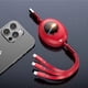thumbnail image 2 of 3A Multi-Head Telescopic Charging Cable: Charge Your Devices Simultaneously with the New Space Capsule One Drag!, 2 of 3