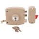 thumbnail image 1 of Cerradura Sobreponer Poli Bandera Puerta Beige, 1 of 8