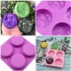 thumbnail image 3 of Moldes de silicona para jabón, molde de silicona de 4 cavidades con forma de media luna para jabón casero, loción, bombas de baño, arcilla polimérica y fabricación de velas con resina., 3 of 8