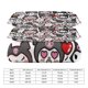 thumbnail image 2 of Kuromi Print Bedding Set Pattern Duvet Cove Set 3 Pieces 1 Quilt Cover And 2 Pillowcases for Women Men Teens, 2 of 5
