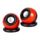 thumbnail image 1 of Mini Altavoz Ligero Con Sonido Estéreo, Altavoz De Escritorio Para Ordenador Portátil, Sala De Senderismo, Color Rojo, 1 of 5