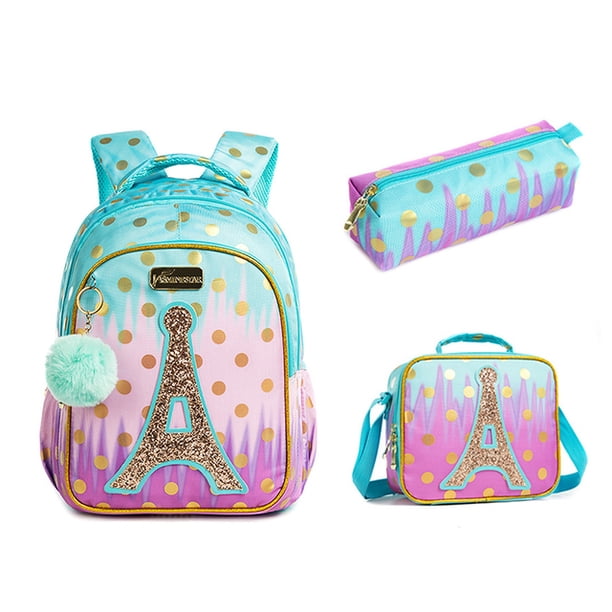 3pcs Backpacks for School Teenagers Girls School Bags for Girls Bag Set Backpack Women School Bags Mermaid Cartoon Bag Kids