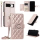 thumbnail image 5 of Funda tipo billetera FOXDOCK para Google Pixel 8A – Tapa abatible con correa para mujer, 5 of 5