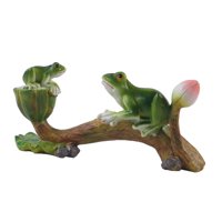 Magideal - Estatua De Rana Para Jardín, Escultura De Animal, Arte Creativo, Artesanía, Adorno Para Jardín, Maceta, Decoración Para Patio Exterior, Decoración Del